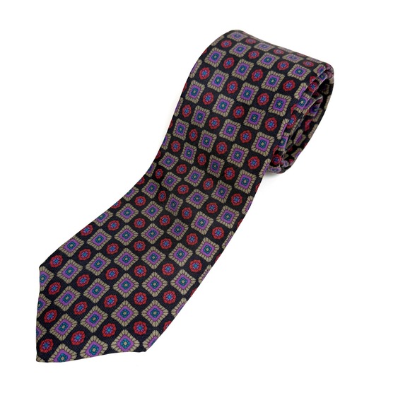 Liberty of London Other - Vintage Liberty of London Silk Tie Mens Necktie Geometric Pattern
